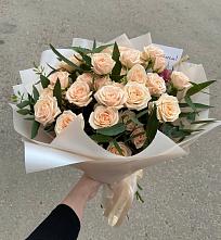 Букет Кремовые розы Латте во Владимире