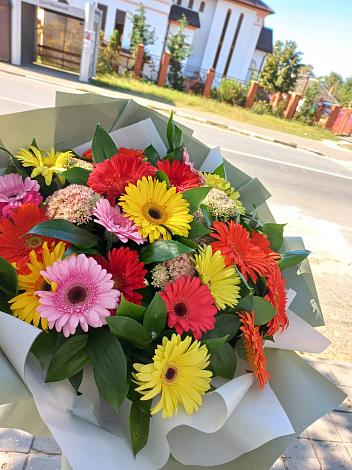 Букет цветов из: Герберы во Владимире